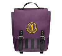 Cinereplicas Mochila Mercredi Academia Nevermore 25 x 32 x 13 cm Morado Licencia oficial