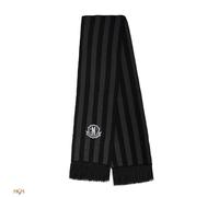 Cinereplicas Miércoles - Bufanda Negra Nevermore Academy - 180cm - Licencia Oficial