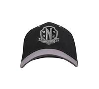 Cinereplicas Miércoles - Gorra, Academia Nevemore Negra, Talla única
