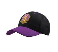 Cinereplicas Miércoles - Gorra, Academia Nevemore Violeta, Talla única