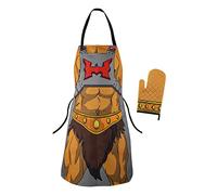Cinereplicas MOTU - Delantal y guante de cocina He-Man - Licencia Oficial
