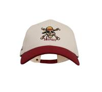 Cinereplicas One Piece - Gorra de béisbol Luffy - Licencia Oficial Multicolor, Varios colores, 7 1/2