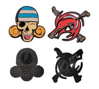 CINEREPLICAS ONE PIECE - Lote de 2 pines Nami y Arlong - Licencia Oficial
