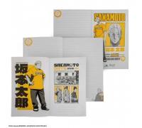 Cinereplicas sakamoto days - cuaderno de tapa blanda para comestibles