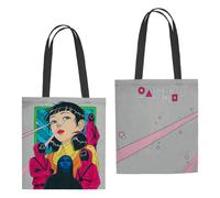 Cinereplicas squid game - bolsa tote squid game - 42 * 38 cm - licenci
