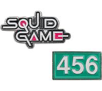 Cinereplicas squid game - set de 2 pins squid game & player 456-3cm -