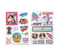 Cinereplicas Stranger Things - Adhesivos de la temporada 3 - (Juego de 24) - Licencia oficial