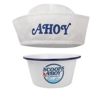 Cinereplicas stranger things - cuenco de helado scoops ahoy y sombrero