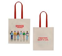 Cinereplicas Stranger Things - Friends Don't Lie Tote Bag - 42 * 38cm - Licencia Oficial