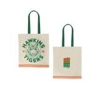 Cinereplicas Stranger Things - Hawkins Tigers Tote Bag - 42 * 38cm - Licencia Oficial