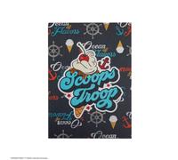 Cinereplicas Stranger Things - Scoops Ahoy Cuaderno de tapas blandas - 14.5 * 21cm 120p - Licencia Oficial