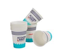 Cinereplicas Stranger Things - Vaso de papel Scoops Ahoy x24 - Licencia Oficial