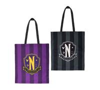 Cinereplicas Wednesday - Bolsa Academia Nevermore 43 * 38 - Licencia oficial