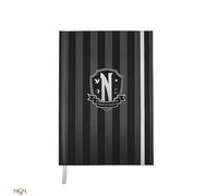 Cinereplicas wednesday - cuaderno tapa dura merlina academia nevermore