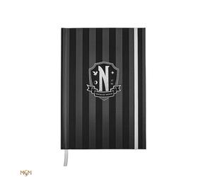 Cinereplicas wednesday - cuaderno tapa dura merlina academia nevermore