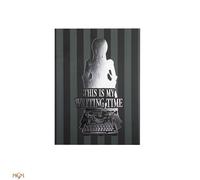 Cinereplicas Wednesday - Cuaderno This is my writing time negro 14.5 * 21cm 120p - Licencia oficial