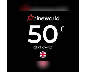 Cineworld Gift Card 50 GBP Key - UNITED KINGDOM