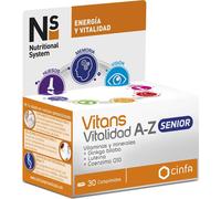 Cinfa Complemento Alimenticio Vitans Vitalidad A-Z Senior 30 comp
