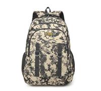 CINGHI LUSSO Militar 25L Táctica Mochila MOLLE Multiples Bolsillos de Hombro Militar Mochila Asalto Impermeable para Aire Libre Caza Correr Viaje Ciclismo Camping Senderismo