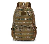 CINGHI LUSSO Mochila de Asalto Militar Táctical Molle Parches Escolar Bolsa Bandolera para Moto Hombre Mujer Caza Camping Senderismo