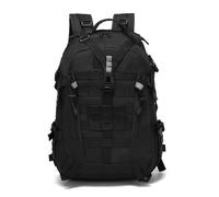CINGHI LUSSO Mochila Hombre Mochila Militar 35L Mochila Tactica Mochila de Viaje Multifunciona Mochila Senderismo Mochila Deporte (Negro)