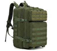 CINGHI LUSSO Mochila Militar 45L Mochila Tactica Mochila Hombre Mochila Viaje Mochilas Escolares Mochila Deporte Hombre Mochila Senderismo Supervivencia（Verde）