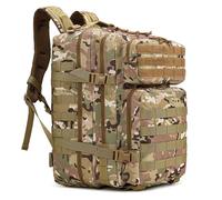 CINGHI LUSSO Mochila Militar 45L Mochila Tactica Mochila Hombre Mochila Viaje Mochilas Escolares Mochila Deporte Hombre Mochila Senderismo Supervivencia（Camuflaje）