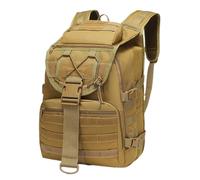 CINGHI LUSSO Mochila militar de 35 litros, mochila táctica de viaje, impermeable, mochila de senderismo multibolsillos, para hombre, para camping, senderismo, pesca, ciclismo, verde caqui