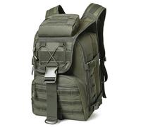 CINGHI LUSSO Mochila Militar Mochila Hombre Mochila Tactica 35L Mochila de Viaje Mochilas Escolares Mochila Senderismo Camping (Verde)