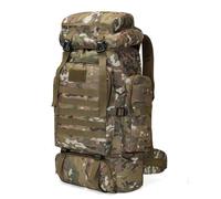 CINGHI LUSSO Senderismo Mochila 80L Mochila para Hombres Mujeres Mochila Táctica Militar Impermeable Molle Mochila Grande para Camping Viajar Trekking Supervivencia al aire libre Mochila (CP)