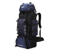 CINGHI LUSSO Senderismo Mochila 90L Mochila para Hombres Mujeres Mochila Impermeable para Viajar Grande Camping Senderismo Bolsas Daypack al aire libre Viaje Mochila (Azul Oscuro)