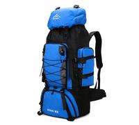 CINGHI LUSSO Senderismo Mochila 90L Mochila para Hombres Mujeres Mochila Impermeable para Viajar Grande Camping Senderismo Bolsas Daypack al aire libre Viaje Mochila (Azul)