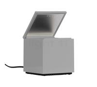 Cini&Nils Cuboluce, Lámparas para mesitas de noche LED, plateado