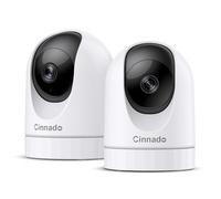 Cinnado Camara Vigilancia WiFi Interior - 2K 3MP Cámara IP Domicilio WiFi 360° para Bebe con Visión Nocturna, Detección de Movimiento, Admite 24/7 Grabación en Tarjeta SD, Compatible con Alexa, D1