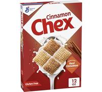 Cinnamon Chex Cereal, cereal de desayuno sin gluten, hecho con grano entero, 12 onzas