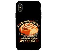 Cinnamon Rolls SO Good The Kitchen HUSHES Like Church Carcasa para iPhone X/XS