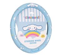 Cinnamoroll - Funda para Volante de automóvil Oficial Sanrio con tamaño Universal 14.5-15.5, Bonita Funda Azul para Volante para Mujer, Accesorios de automóvil Cinnamoroll (Azul Cinnamoroll)