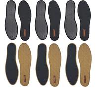 Cinnea Plantillas de canela, 3 pares, color negro, incluye una bola de madera aromática Green Feet de canela, color Negro, talla 42 + gratis Zimt Duftkugel