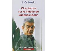 Cinq Lecons Sur La Theorie De Jacques Lacan