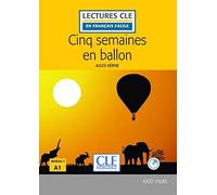 Cinq Semaines En Ballon (+ CD) - 2º Edition (Lectures clé en français facile) | Brigitte Faucard-martinez Jules Verne