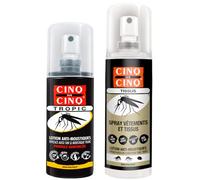 Cinq sur Cinq - Kit Haute protection contre les Moustiques Spray Tropic 100 ml + Spray Vètement 100 ml
