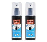 CINQ SUR CINQ Spray antigarrapatas, paquete de 2 x 100 ml - Hasta 6 horas de protección - También eficaz contra mosquitos - Apto para niños a partir de 1 año