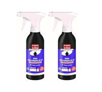 CINQ SUR CINQ Spray para chinches de cama, paquete de 2 x 250 ml - Repelente de origen vegetal con geraniol y aceite esencial - Hasta 48 horas de protección