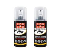 CINQ SUR CINQ Spray repelente de mosquitos tropical 2 x 75ml Embalaje - Moscas y mosquitos tigre - IR3535 35% - Hasta 14 horas de protección - Adecuado para niños a partir de 24 meses y mujeres
