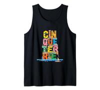 Cinque Terre Italy - Colorido Pueblo Word Art Souvenir Camiseta sin Mangas