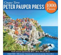 Cinque Terre Jigsaw Puzzle: 1000 Pieces