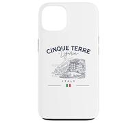 Cinque Terre Liguria Bandera Italiana Italia Riviera Carcasa para iPhone 13