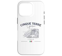Cinque Terre Liguria Bandera Italiana Italia Riviera Carcasa para iPhone 16 Pro