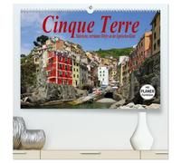 Cinque Terre - Malerische, verträumte Dörfer an der ligurischen Küste (hochwertiger Premium Wandkalender 2026 DIN A2 quer), Kunstdruck in Hochglanz: ... das ist Ligurien von seiner schönsten Seite.