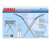 Cinquepalmi Small - Tendedero Plegable de Aluminio
